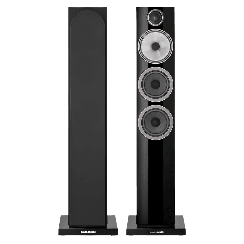 B&W 704 S3 Noir Laqué (paire)