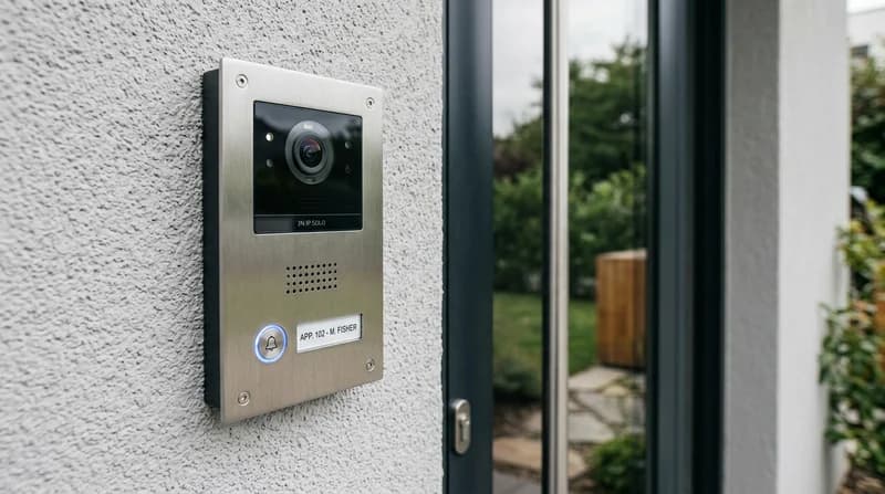 Akuvox R20A — Portier vidéo IP Noir