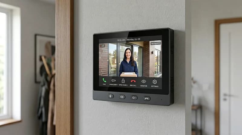 Akuvox S562 — Moniteur intérieur 7" Noir
