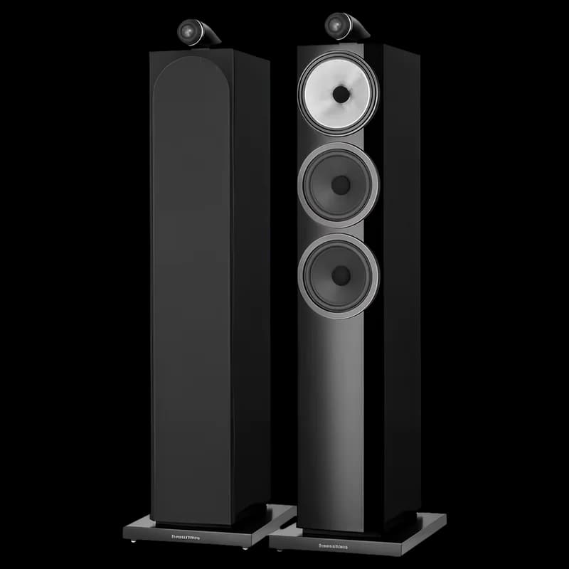 B&W 703 S3 Noir Laqué (paire)