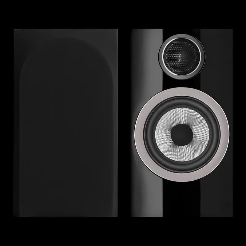 B&W 707 S3 Noir Laqué (paire)