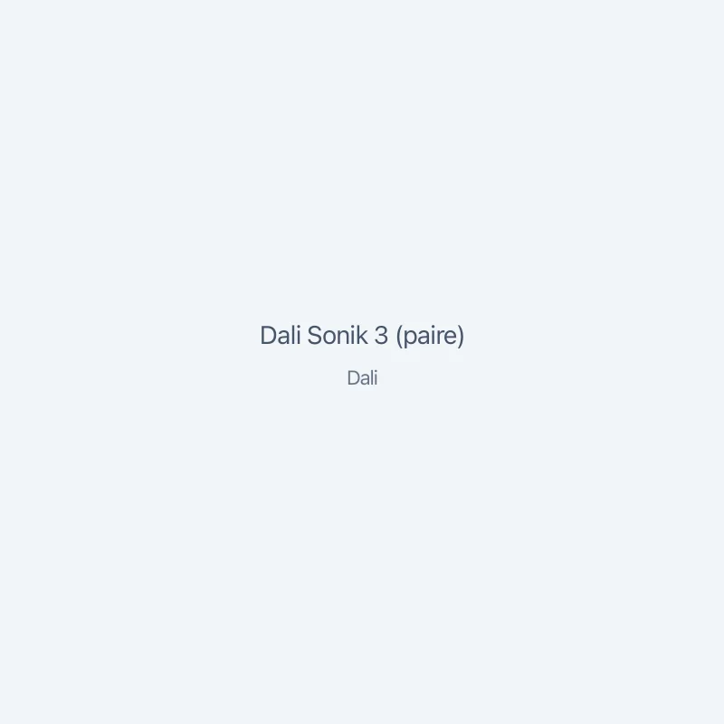 Dali Sonik 3 (paire)