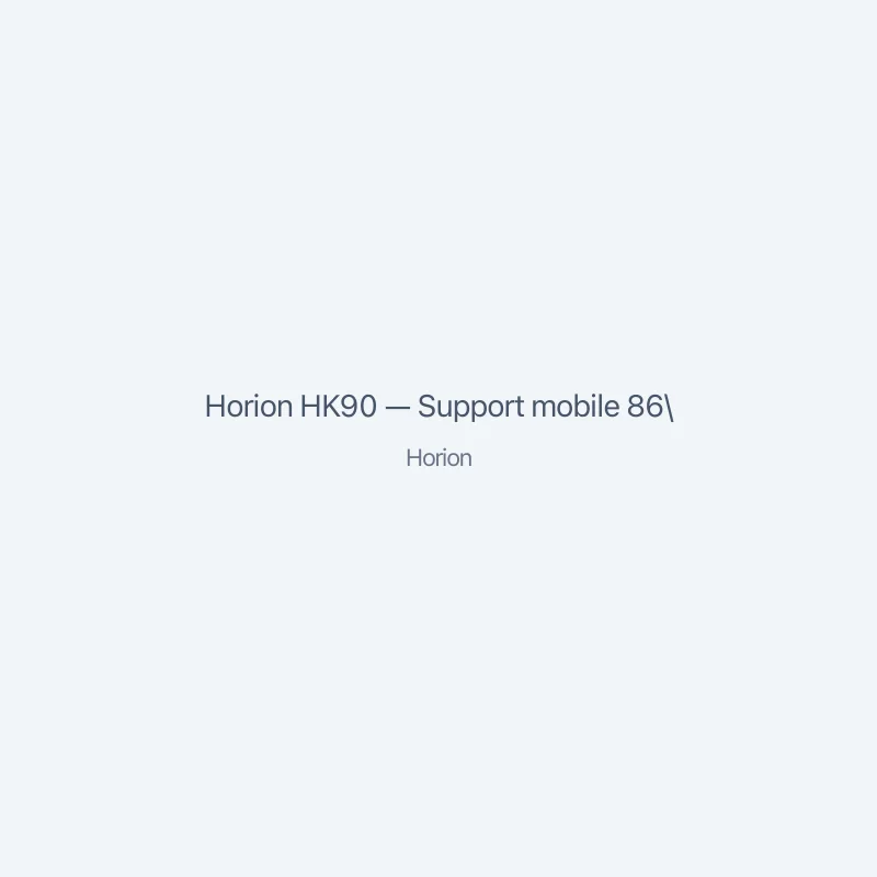 Horion HK90 — Support mobile 86"-98"