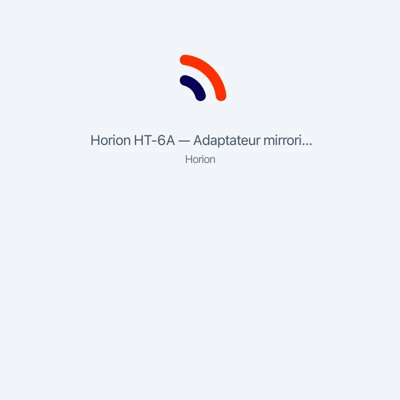Horion HT-6A — Adaptateur mirroring sans fil