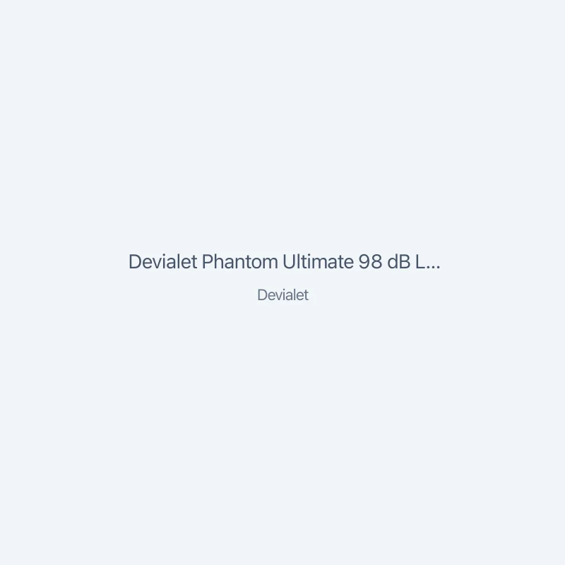 Devialet Phantom Ultimate 98 dB Light Pearl (paire)