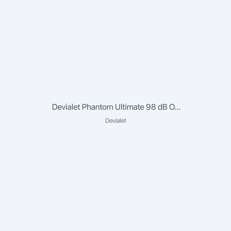Devialet Phantom Ultimate 98 dB Opéra de Paris