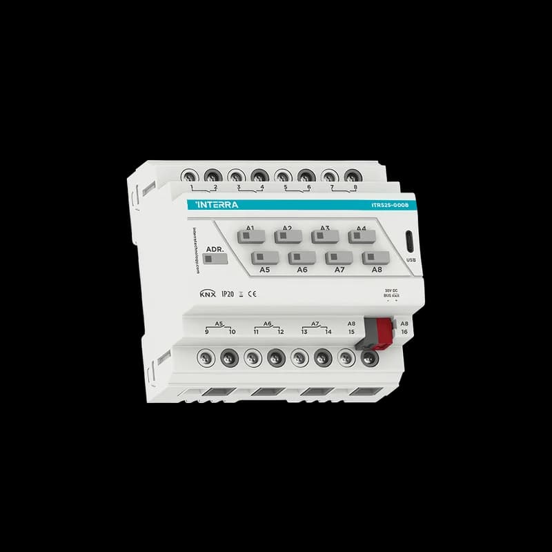 Interra Actionneur combo KNX 16 sorties 16A