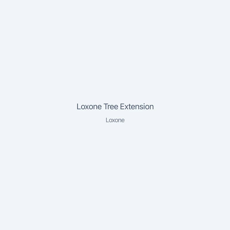 Loxone Tree Extension