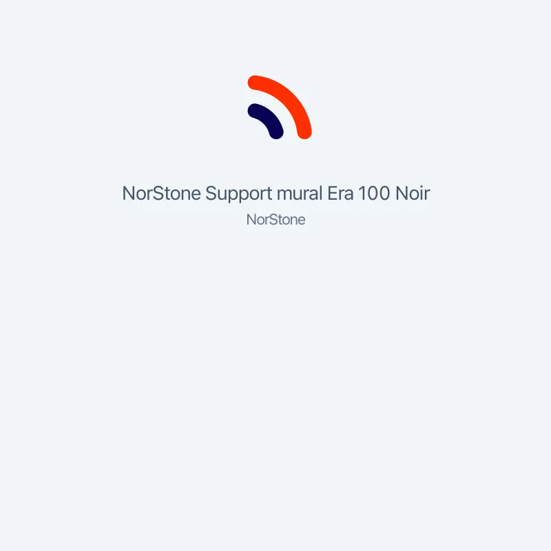 NorStone Support mural Era 100 Noir
