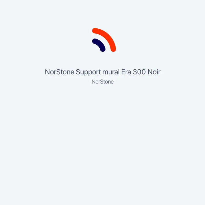 NorStone Support mural Era 300 Noir