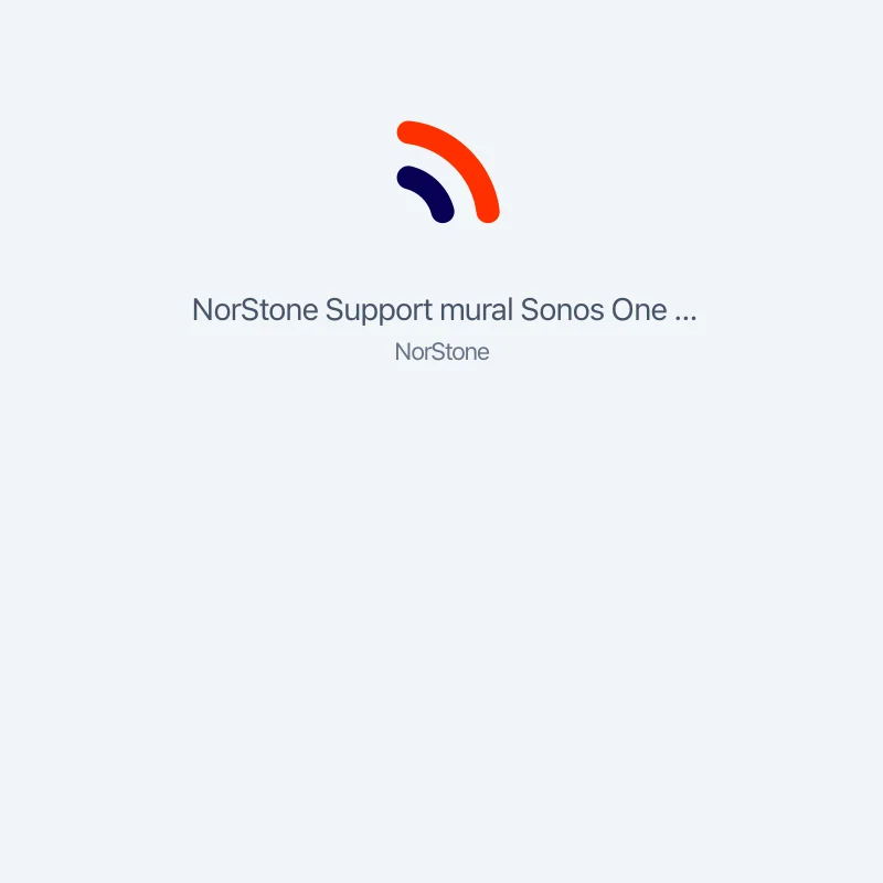 NorStone Support mural Sonos One Blanc