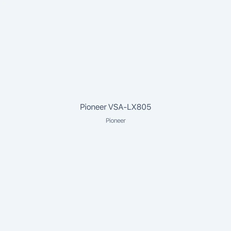 Pioneer VSA-LX805
