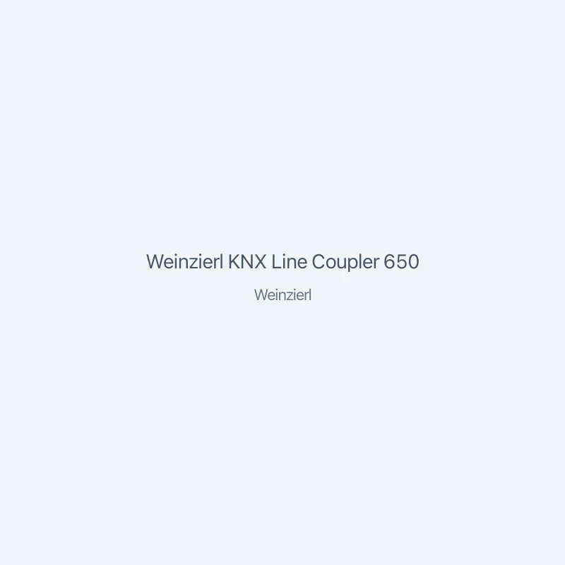 Weinzierl KNX Line Coupler 650